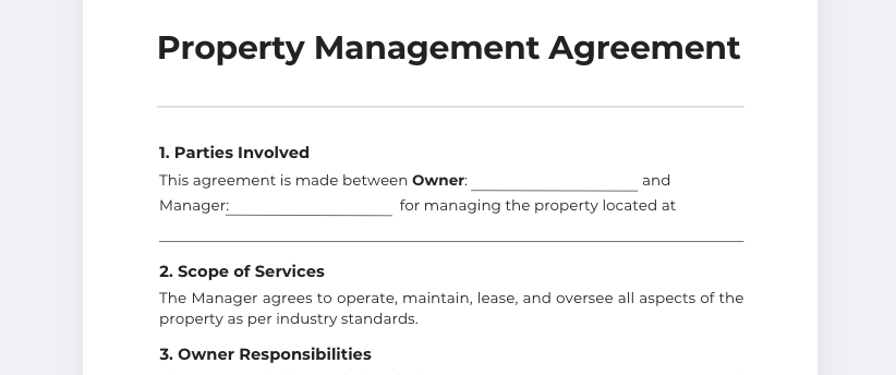 mock property agreement cropped