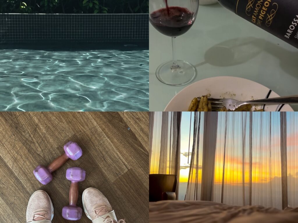 rare ph lifestyle, not location, is the true metric when choosing a condo alyssa in pool hangs, sunrise, wine and pasta, workout fitness (resized)