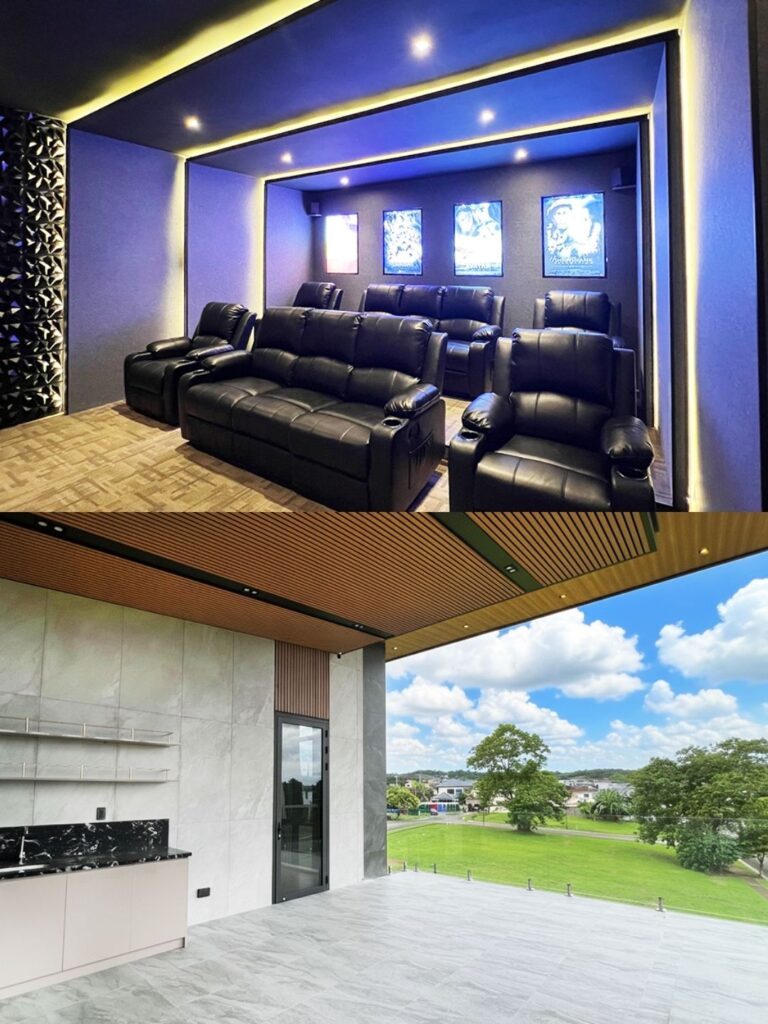 tokyo mansions casa intellima theater room and recreation balcony