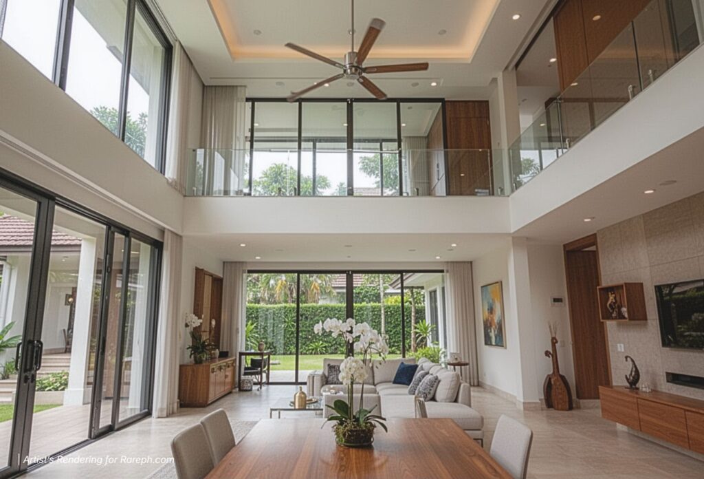 copy of rareph leph blog posts featured images interior of a modern house in ayala alabang village manila, with double volume ceiling, shot on iphone, natural, clear and engaging.jpg