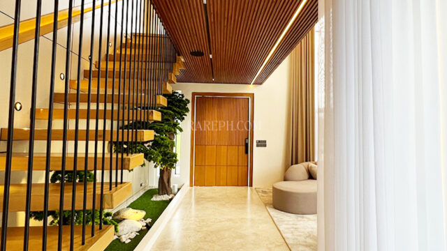 tokyo house entrance and stairs