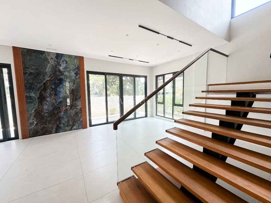 treveia nuvali house for sale staircase and living