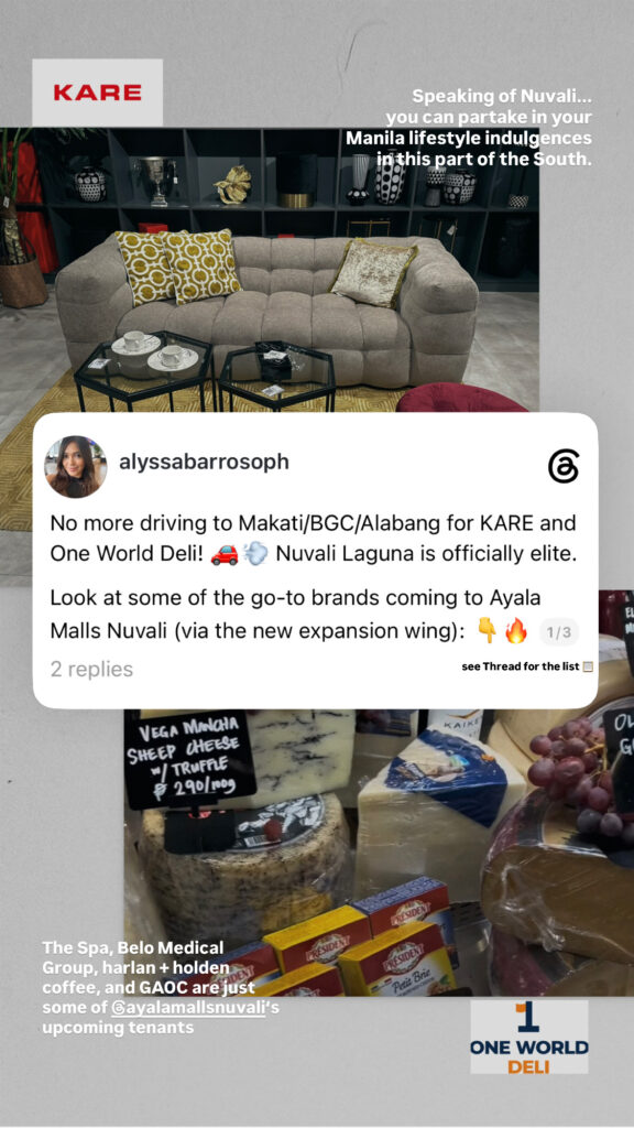 june spotligjht lifestyle brands coming to nuvali kare & one world deli