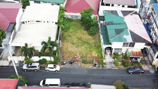 san miguel village makati prime lot for sale aerial view lot 3