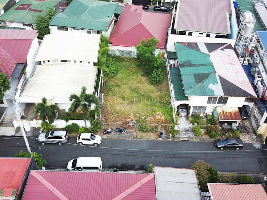 san miguel village makati prime lot for sale aerial view lot 3