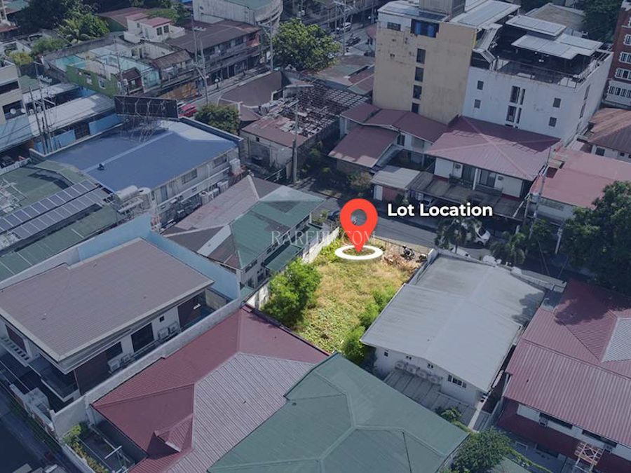 san miguel village makati prime lot for sale aerial view lot
