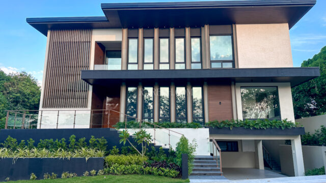 ayala westgrove heights house with pool villa serena facade frontage