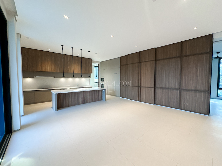 ayala westgrove heights house with pool villa serena kitchen and powder room