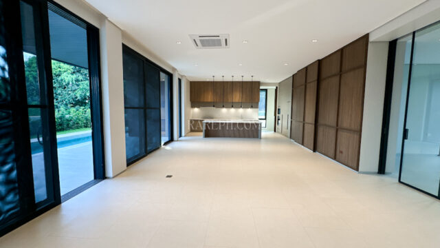 ayala westgrove heights house with pool villa serena living & dining area