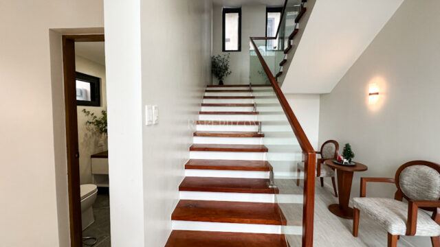bali mansions south forbes luxury house stairs with powder room and nook