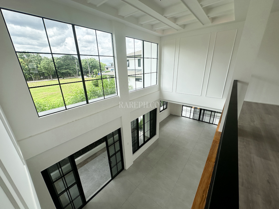 manila southwoods residential estates house french contemporary 2:f hallway and view
