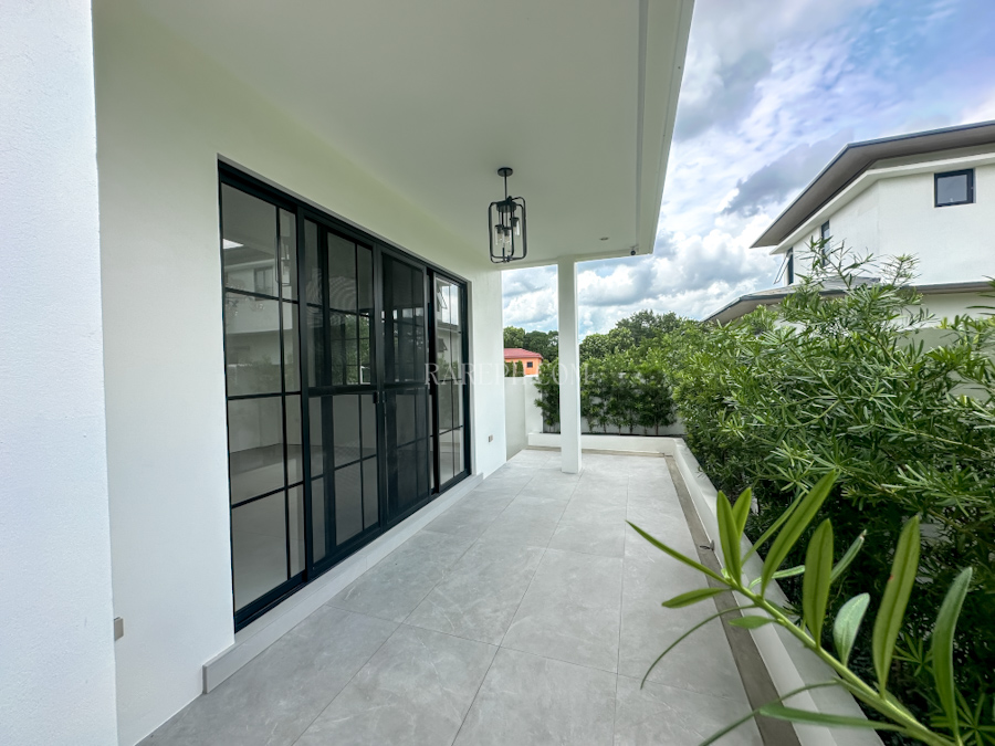 manila southwoods residential estates house french contemporary lanai