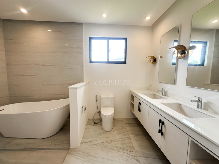 manila southwoods residential estates house french contemporary master bathroom t&b