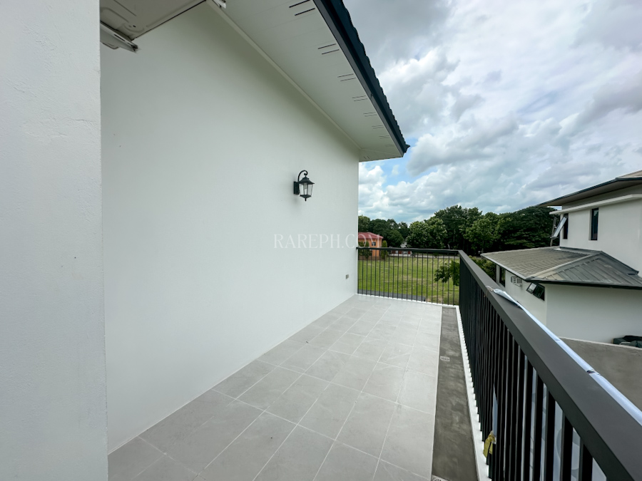 manila southwoods residential estates house french contemporary master bedroom balcony