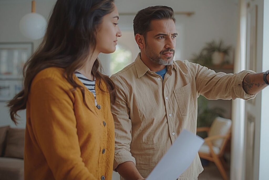 Property Due Diligence: What Buyers Should Check Before Buying couple inspecting a house to buy