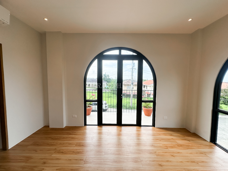 south forbes villas catalonia house master bedroom with balcony
