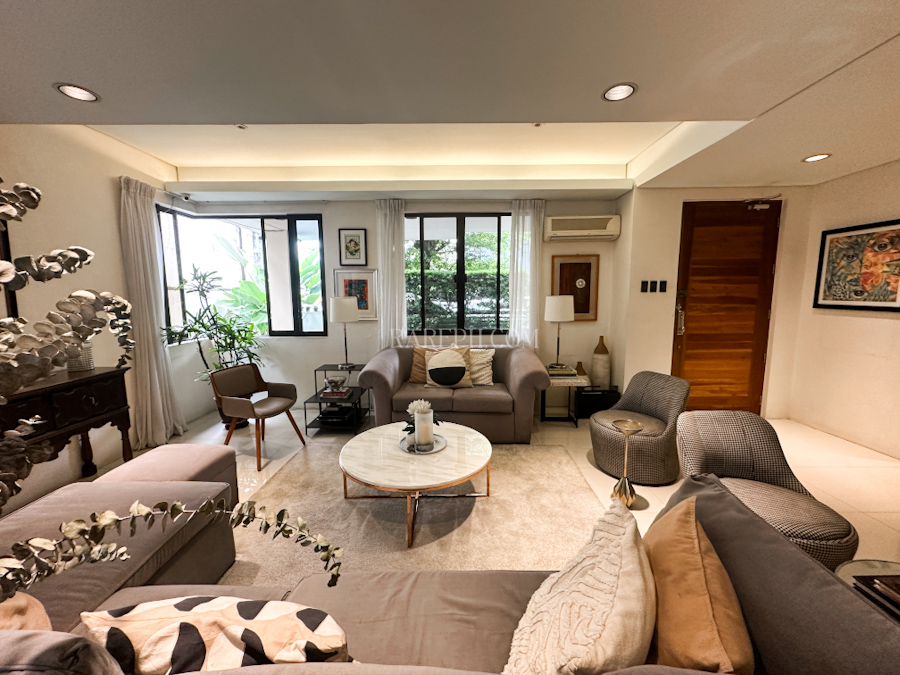 mahogany place acacia estates taguig house for sale entrance receiving area