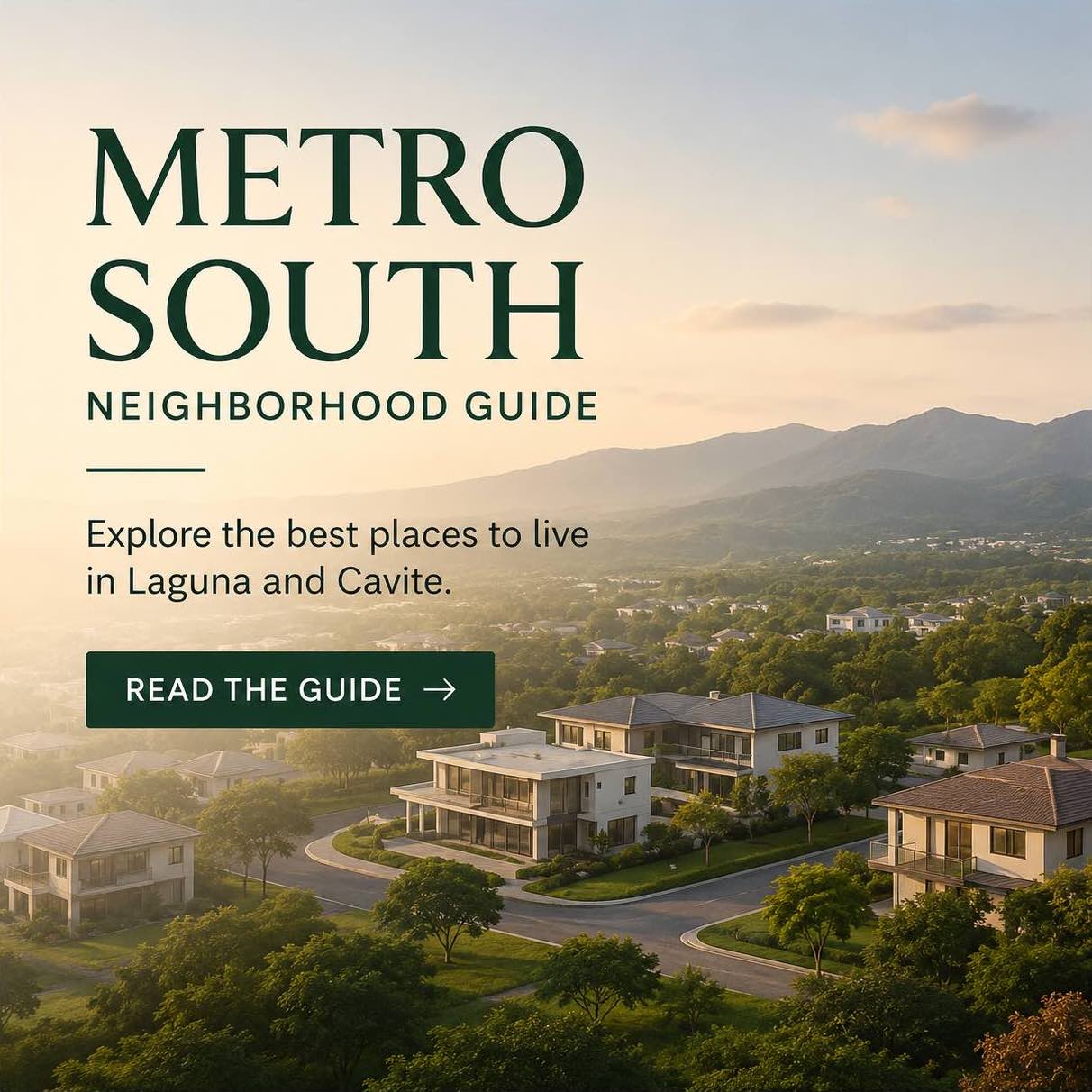 metro south neighborhood guide in the philippines by rare properties square