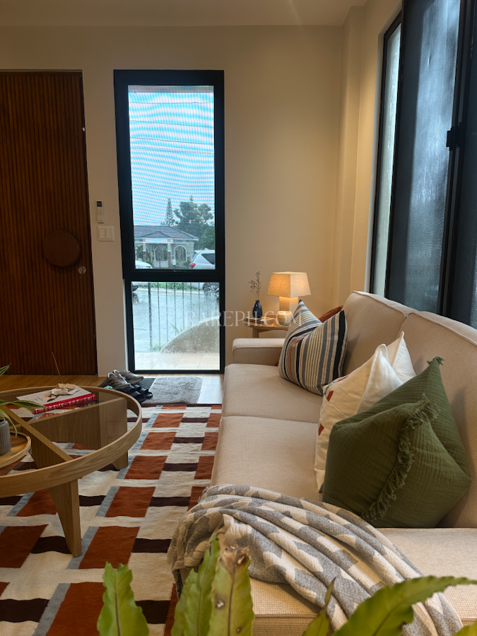 South Forbes Villas Casa Catalonia | Mediterranean-Inspired Cavite Village Near Nuvali property spotlight : casa catalonia in south forbes villas living area entrance