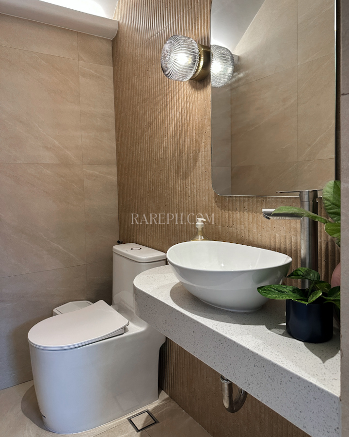 South Forbes Villas Casa Catalonia | Mediterranean-Inspired Cavite Village Near Nuvali property spotlight : casa catalonia in south forbes villas powder room design