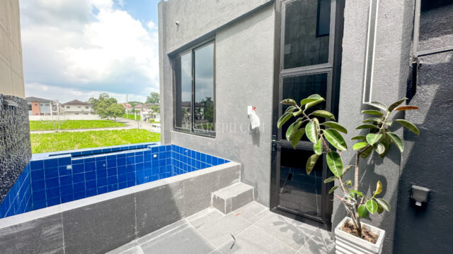 the sonoma house 3 bedroom for sale dipping pool area